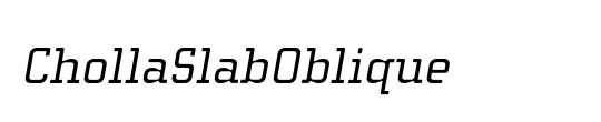 ChollaSlab
