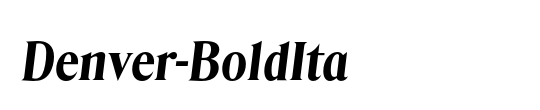 Denver-BoldIta