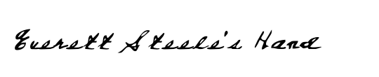 Everett Steele's Hand