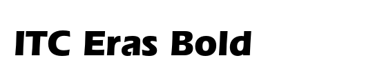 ITC Eras