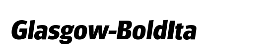 Glasgow-BoldIta