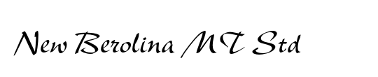 New Berolina MT Std