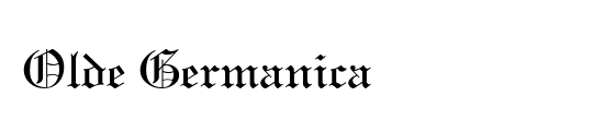 Olde Germanica