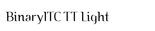 BinaryITC TT