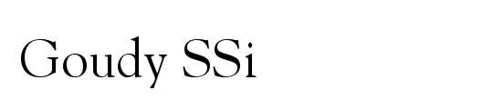 Goudy SSi