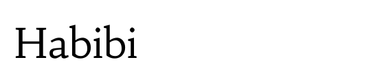 Habibi