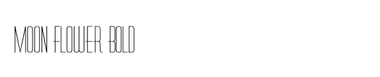 Moon Flower Bold