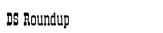 DS Roundup