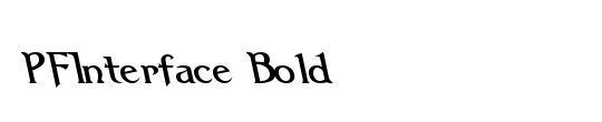 PFInterface Bold