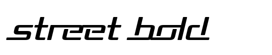 Street Bold