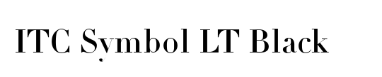 Symbol LT Black