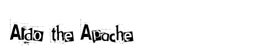 Aldo the Apache