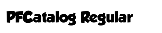 PFCatalog Regular