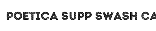 Poetica SuppSwashCapsIV