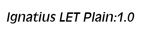Ignatius LET