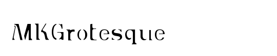 MKGrotesque