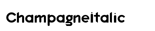 ChampagneItalic