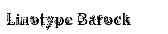 LinotypeBarock