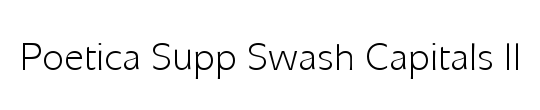 Poetica SuppSwashCapsII