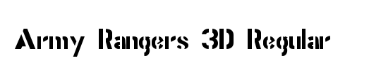 Army Rangers 3D