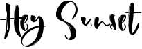 Hey Sunset