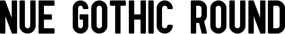 Nue Gothic Round