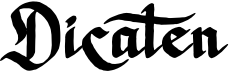 Dicaten