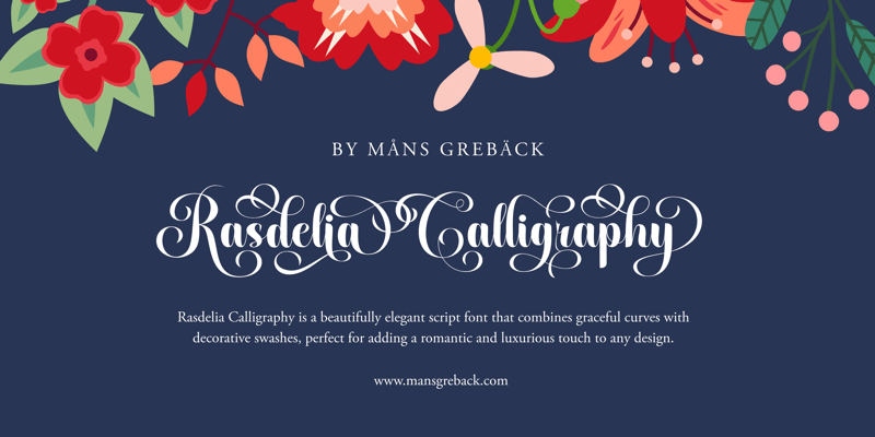 Rasdelia Calligraphy illustration